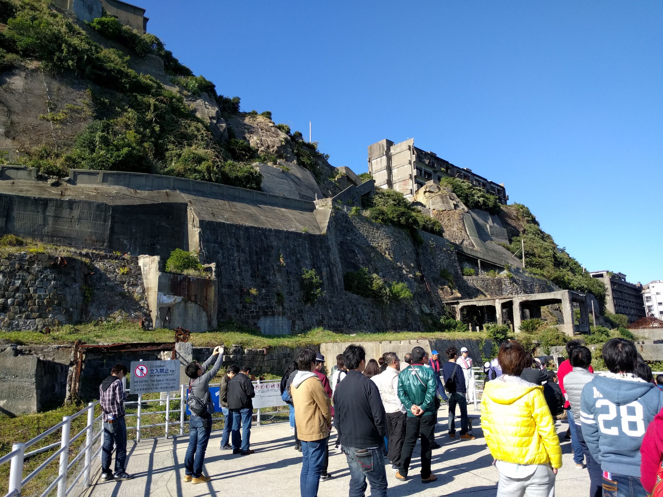 長崎県/軍艦島クルーズ2(上陸後)